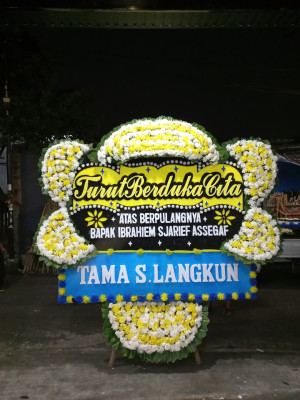 Papan Bunga Duka di Busungbiu