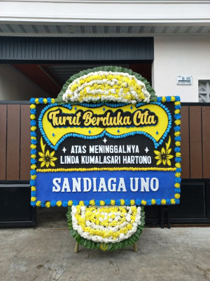Papan Bunga Duka di Busungbiu